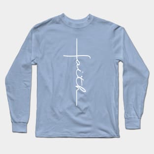 Faith Cross Long Sleeve T-Shirt